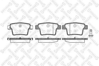 Комплект тормозных колодок STELLOX 1160 010L-SX